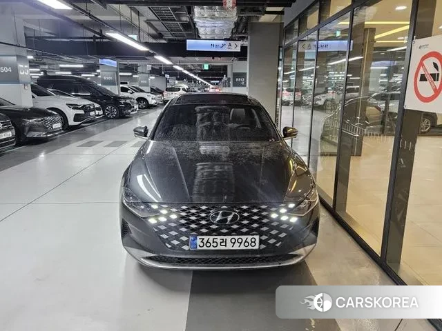 Hyundai The New Grandeur IG Hybrid 2021 Серый из Кореи, фото 6