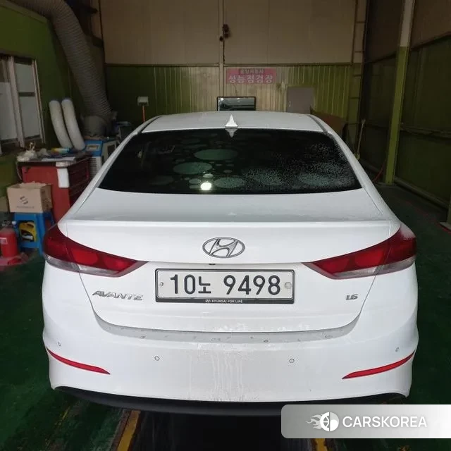 Hyundai Avante AD 2018 Белый из Кореи, фото 2