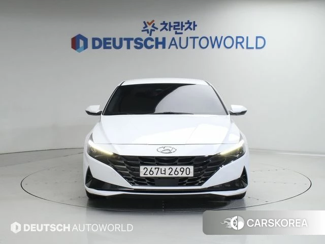 Hyundai Avante (CN7) 2020 Белый из Кореи, фото 6