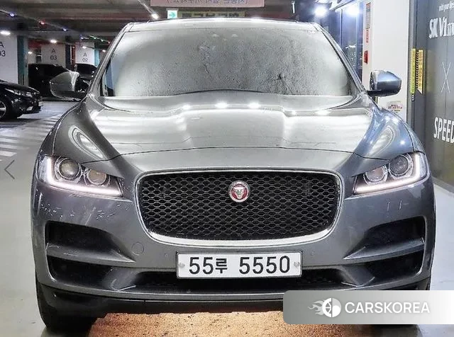 Jaguar F-PACE 2018 Серый из Кореи, фото 2