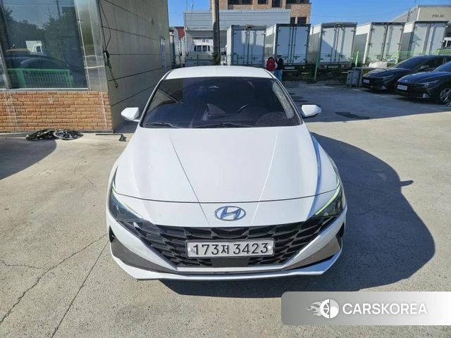 Hyundai Avante (CN7) 2021 Белый из Кореи, фото 6