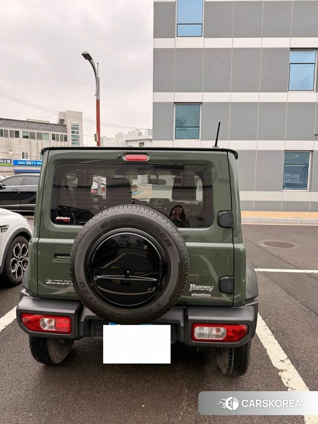 Suzuki Jimny 2022 Темно-зеленый из Кореи, фото 2