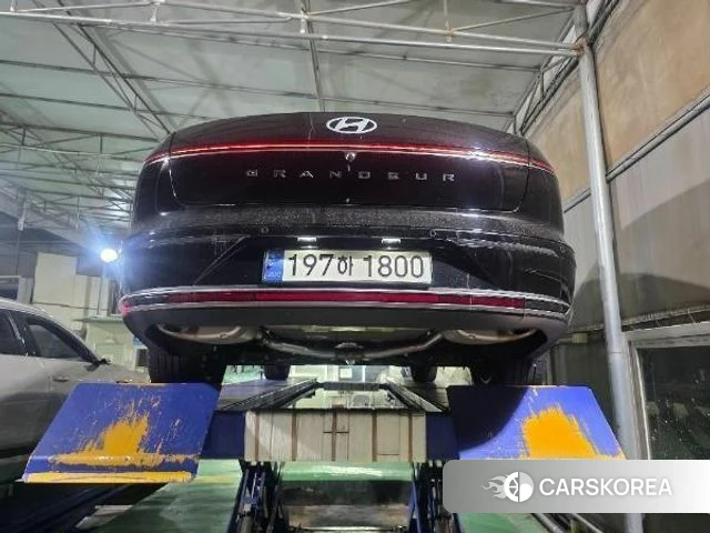 Hyundai Grandeur (GN7) 2024 Черный из Кореи, фото 2