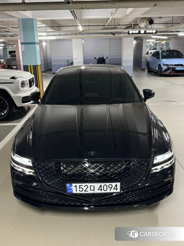 Genesis G80 (RG3) 2020 Черный из Кореи, фото 5