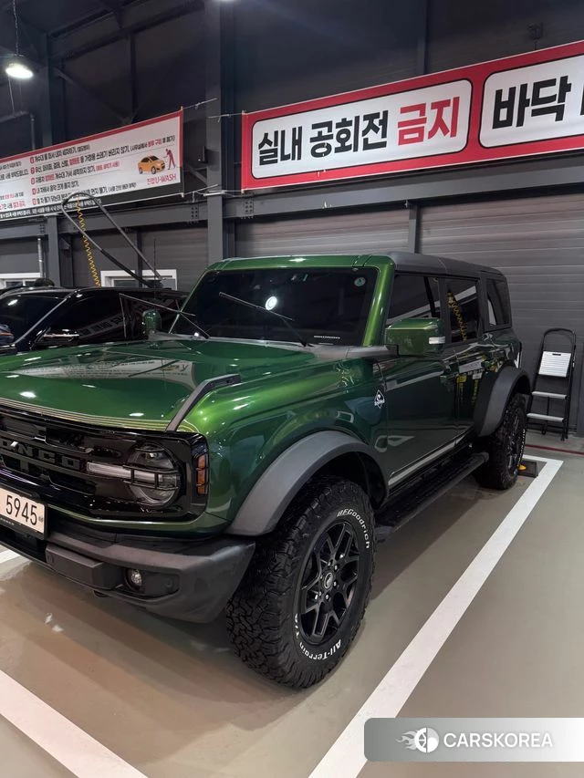 Ford Bronco 6th Generation 2024 Синий нефрит из Кореи, фото 2