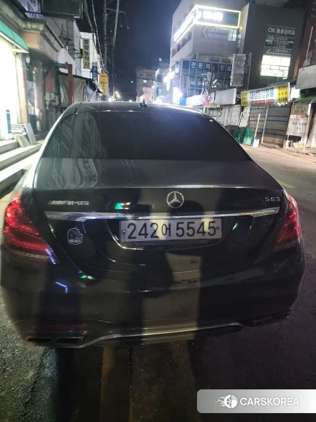 Mercedes-Benz S-Class W222 2019 Черный из Кореи, фото 2