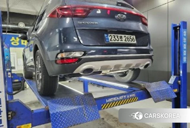 Kia Sportage The Bold 2021 Синий из Кореи, фото 2