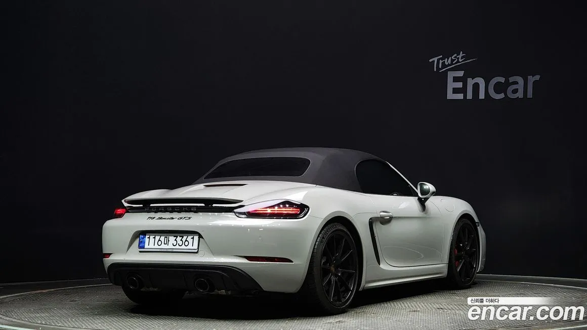 Porsche 718 Boxster 2024 Красный из Кореи, фото 4