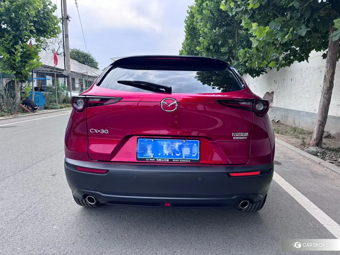 Mazda CX-30 2022 Red/purple из Китая, фото 2