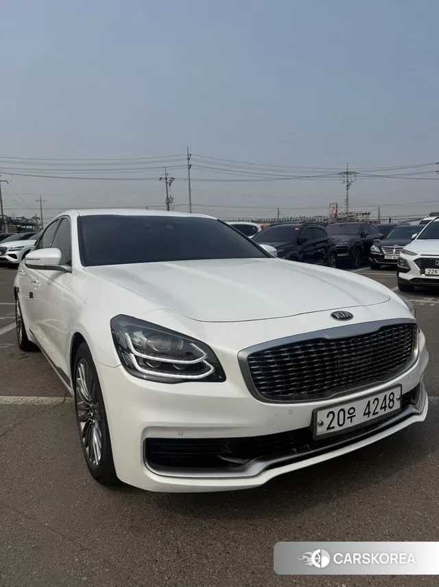 Kia More K9 2018 Белый из Кореи, фото 4