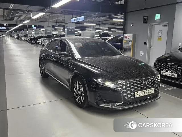 Hyundai The New Grandeur IG Hybrid 2021 Черный из Кореи, фото 6