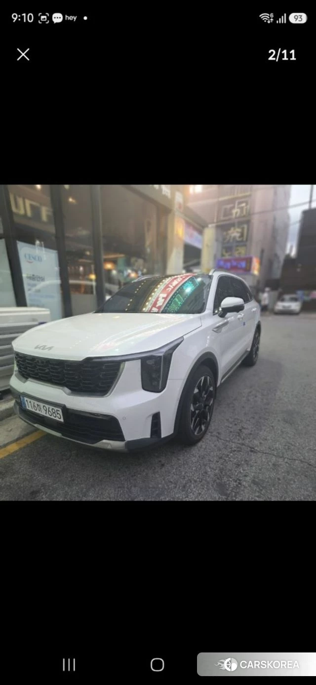 Kia The New Sorento 4th Generation 2023 Белый из Кореи, фото 2