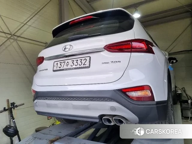 Hyundai Santa Fe TM 2018 Белый из Кореи, фото 2