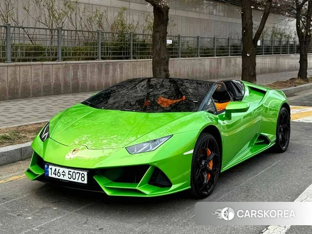 Lamborghini Huracan 2023 Зеленый из Кореи, фото 6