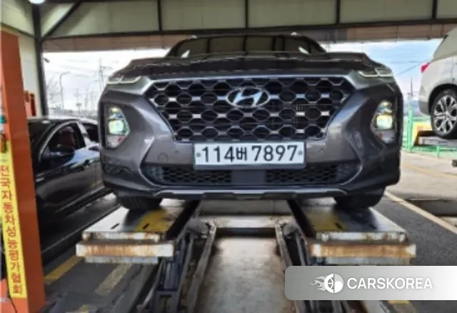 Hyundai Santa Fe TM 2020 Серый из Кореи, фото 2