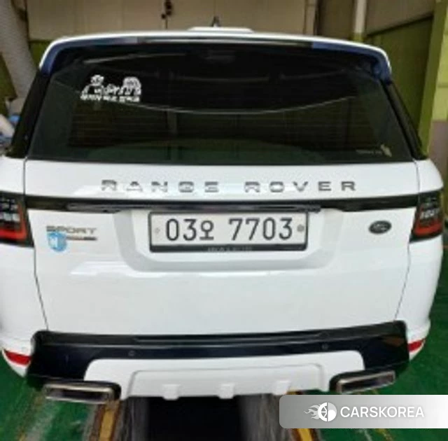 Land Rover Range Rover Sport 2nd Generation 2018 Белый из Кореи, фото 2