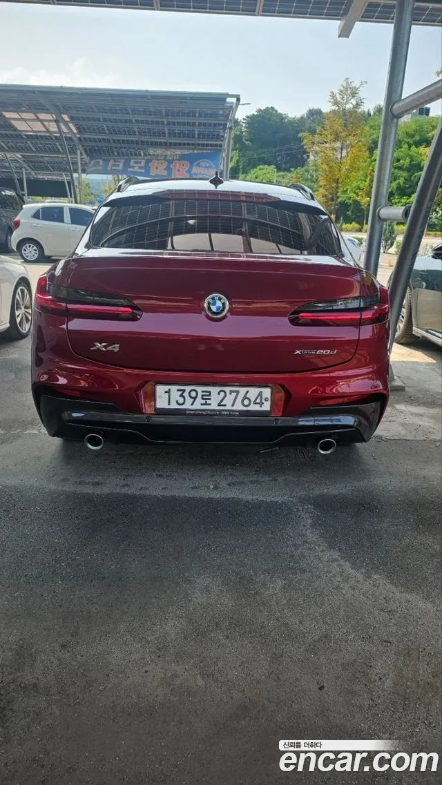 BMW X4 (G02) 2020 Фиолетовый из Кореи, фото 2