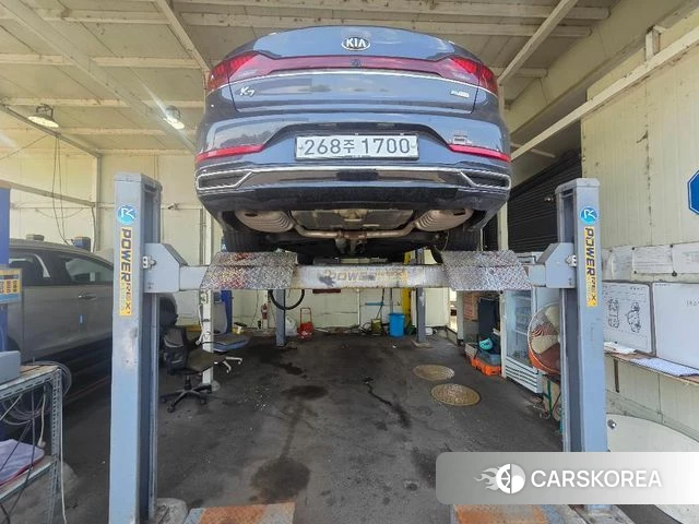 Kia K7 Premier Hybrid 2020 Серый из Кореи, фото 2