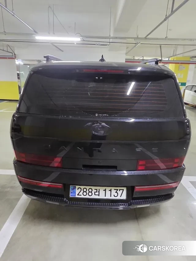 Hyundai Santa Fe (MX5) 2024 Черный из Кореи, фото 2