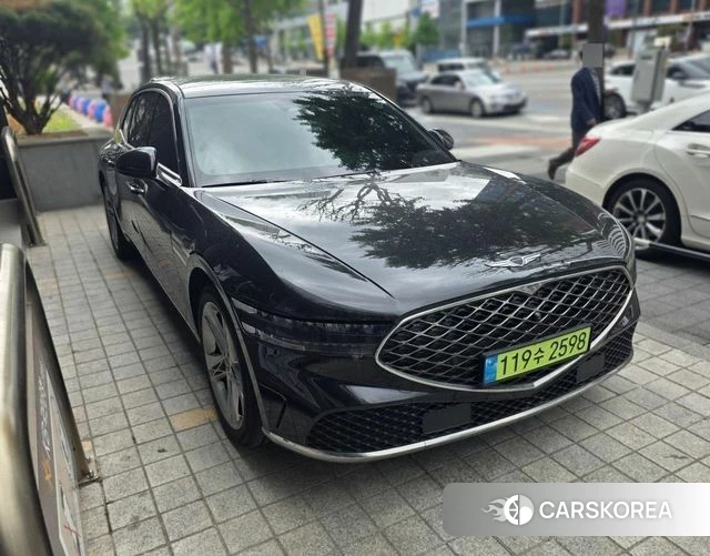 Genesis G90 (RS4) 2022 Черный из Кореи, фото 2