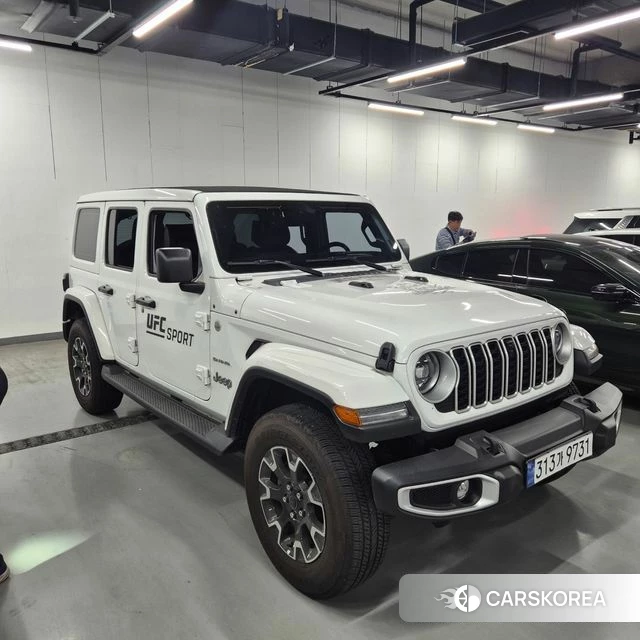 Jeep Wrangler (JL) 2024 Белый из Кореи, фото 2