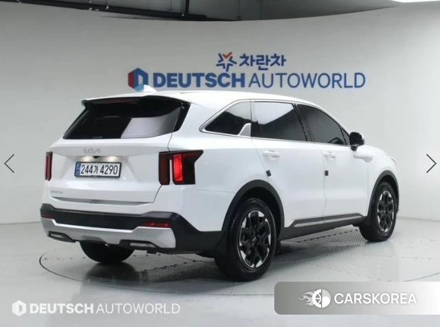 Kia The New Sorento 4th Generation 2023 Белый из Кореи, фото 2