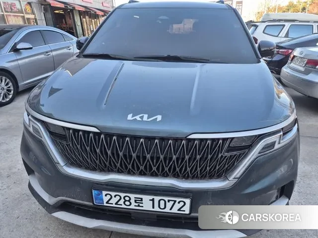 Kia Carnival 4th generation 2021 Темно-зеленый из Кореи, фото 2
