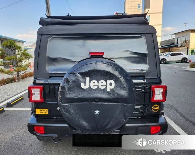 Jeep Wrangler (JL) 2019 Черный из Кореи, фото 2