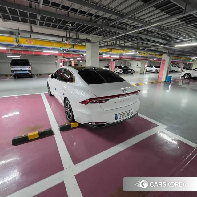 Hyundai The New Grandeur IG 2021 Белый из Кореи, фото 2