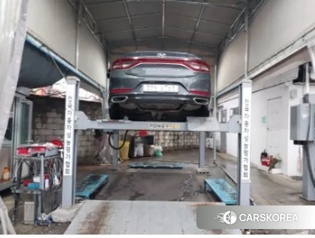 Hyundai Grandeur IG Hybrid 2018 Серый из Кореи, фото 2