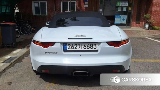Jaguar F-TYPE 2018 Белый из Кореи, фото 2