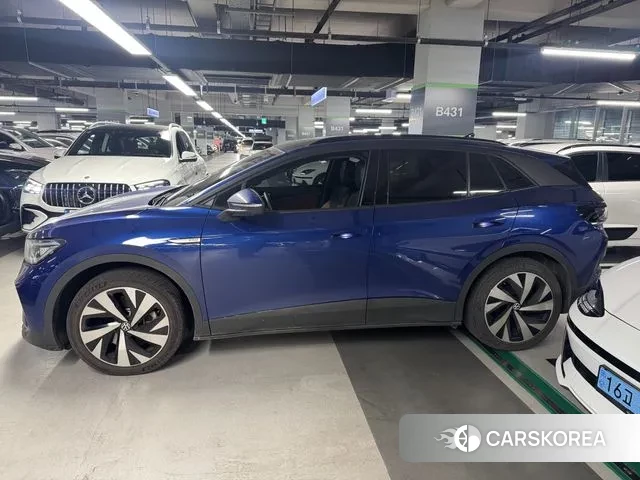 Volkswagen ID.4 2022 Синий из Кореи, фото 4