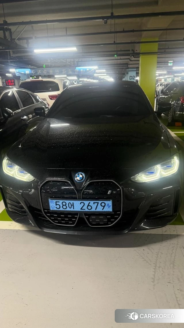 BMW i4 2024 Черный из Кореи, фото 2