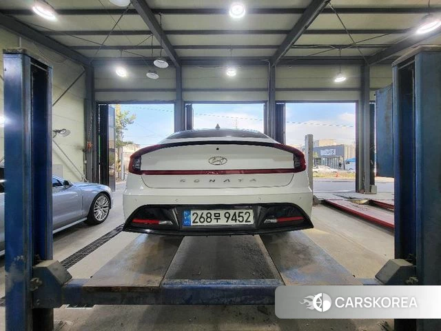 Hyundai Sonata (DN8) 2022 Белый из Кореи, фото 2