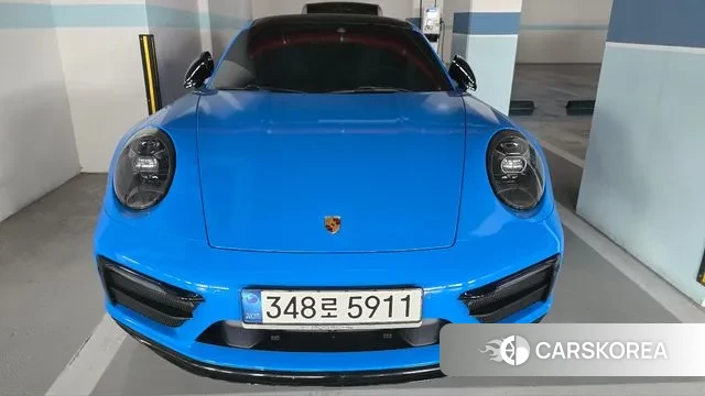 Porsche 911(992) 2022 Синий из Кореи, фото 2