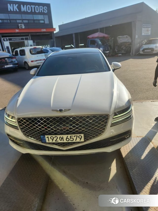 Genesis G80 (RG3) 2021 Белый из Кореи, фото 2