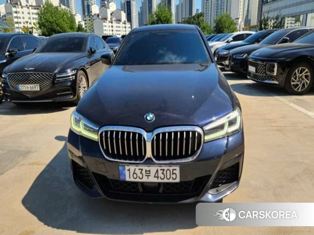 BMW 5 Series (G30) 2022 Черный из Кореи, фото 4