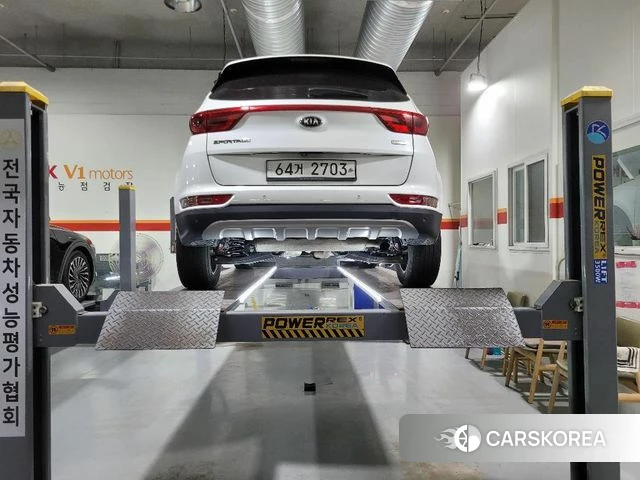 Kia Sportage 4th Generation 2018 Белый из Кореи, фото 2