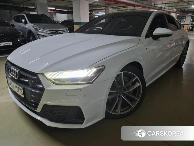 Audi A7 (4K) 2021 Белый из Кореи, фото 2
