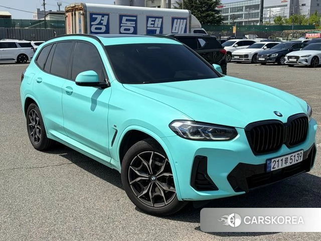 BMW X3 (G01) 2024 Серебристо-серый из Кореи, фото 5
