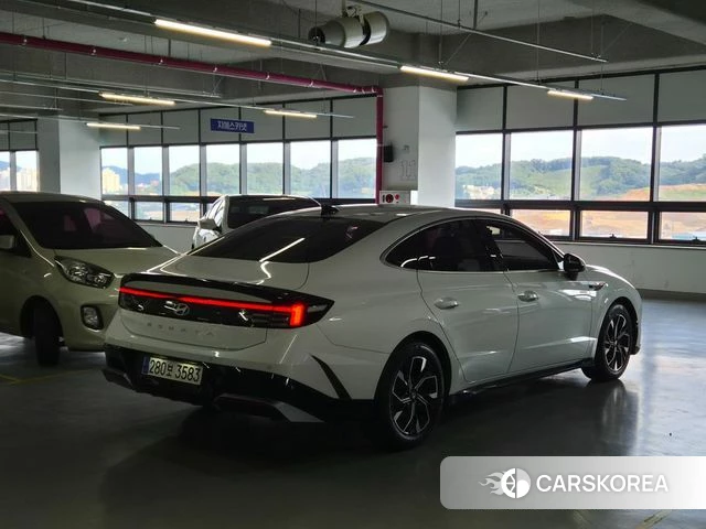 Hyundai Sonata D Edge (DN8) 2023 Белый из Кореи, фото 6