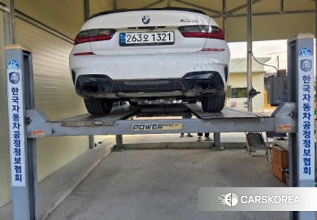 BMW 3 Series (G20) 2020 Белый из Кореи, фото 2