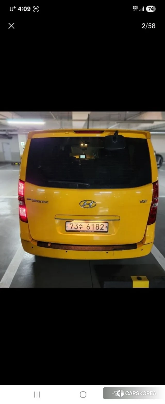 Hyundai The New Grand Starex 2018 Желтый из Кореи, фото 2