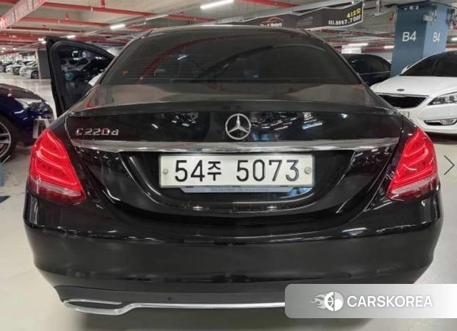 Mercedes-Benz C-Class W205 2018 Черный из Кореи, фото 3