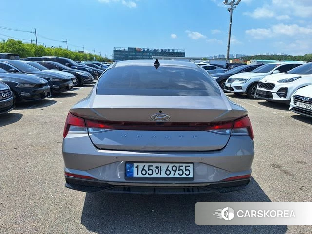 Hyundai Avante Hybrid (CN7) 2021 Серый из Кореи, фото 6