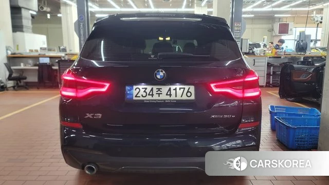 BMW X3 (G01) 2021 Синий из Кореи, фото 2