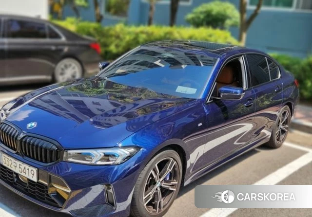 BMW 3 Series (G20) 2025 Синий из Кореи, фото 2