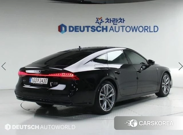 Audi A7 (4K) 2023 Черный из Кореи, фото 2