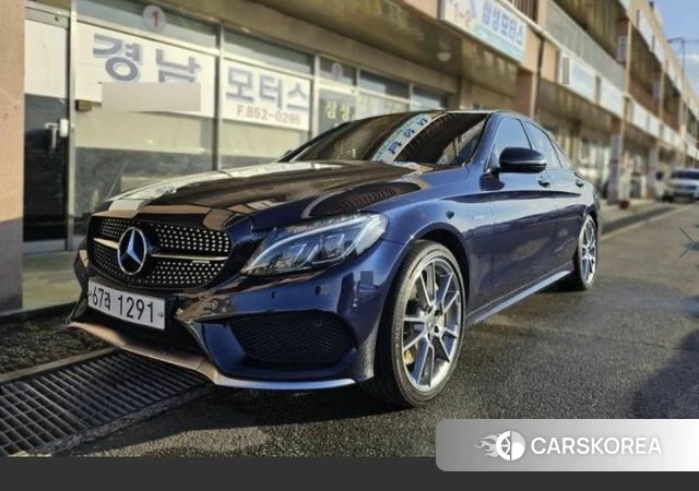Mercedes-Benz C-Class W205 2018 Синий из Кореи, фото 2