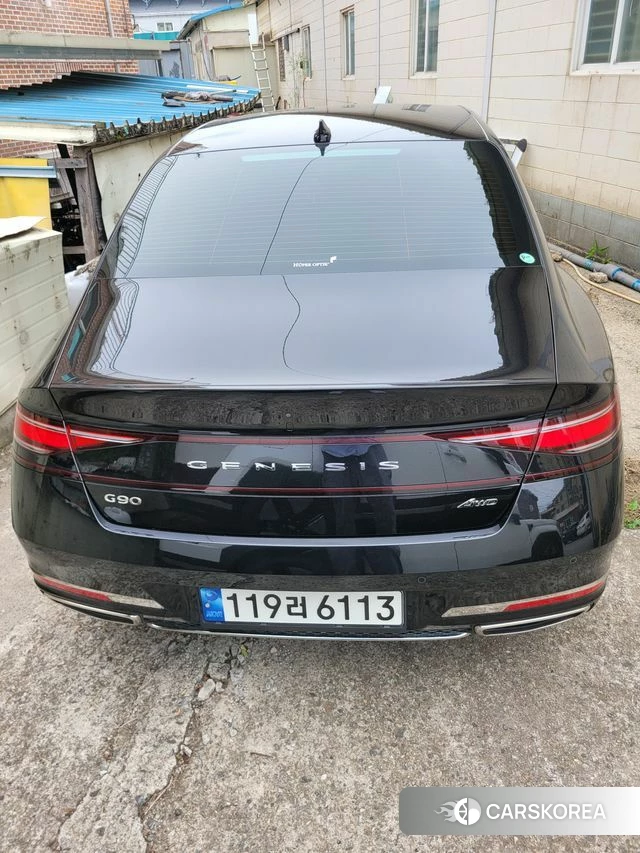 Genesis G90 (RS4) 2022 Черный из Кореи, фото 2